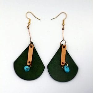 Boucles d’oreilles ancre