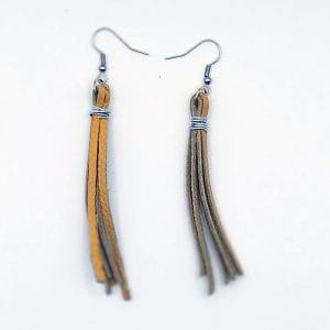 Boucles d’oreilles flamme